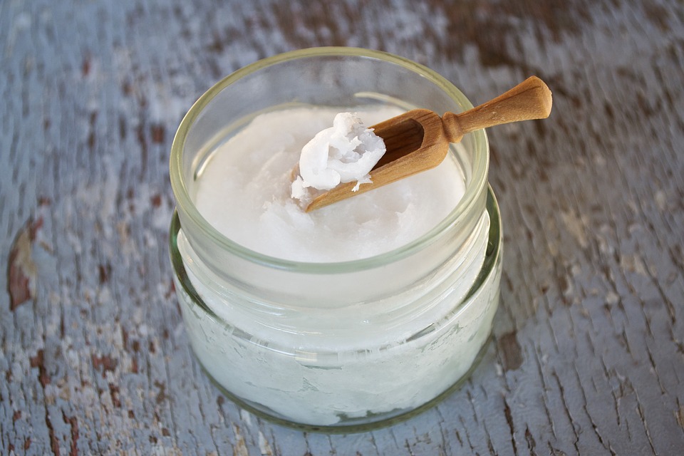 coconut oil mix, used for oil pulling